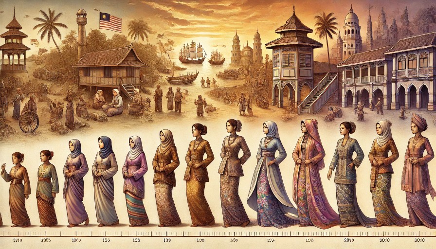 Evolusi Baju Kurung: Sejarah dan Perkembangan Pakaian Tradisional Melayu dari Abad ke-13