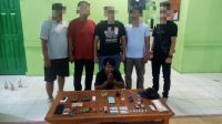 Unit Intel Kodim 0321/Rohil Kembali Tangkap Kurir Narkoba, Sita Sabu dan Sejumlah Barang Bukti