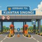 Ilustrasi gerbang Tol Kuantan Singingi