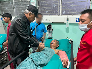 JWS (53), seorang Jaksa di Bidang Pidana Umum Kejari Deli Serdang yang dibacok oleh orang tak dikenal