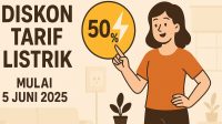 Pemerintah Kembali Berikan Diskon Tarif Listrik Mulai 5 Juni 2025