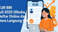 KUR BRI Juli 2025 Resmi Dibuka, Daftar Online dan Dana Langsung Cair