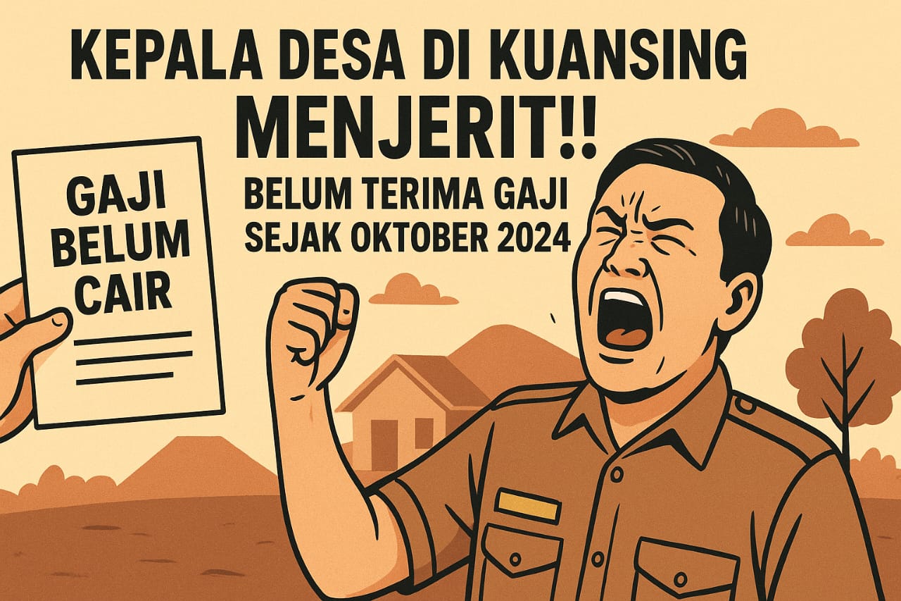 Gaji tak cair di Kuansing