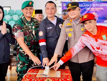 Pembukaan LKBB Duta Pancasila Rohil 2025 di GOR Batu Enam Bagansiapiapi. (Photo : Istimewa)