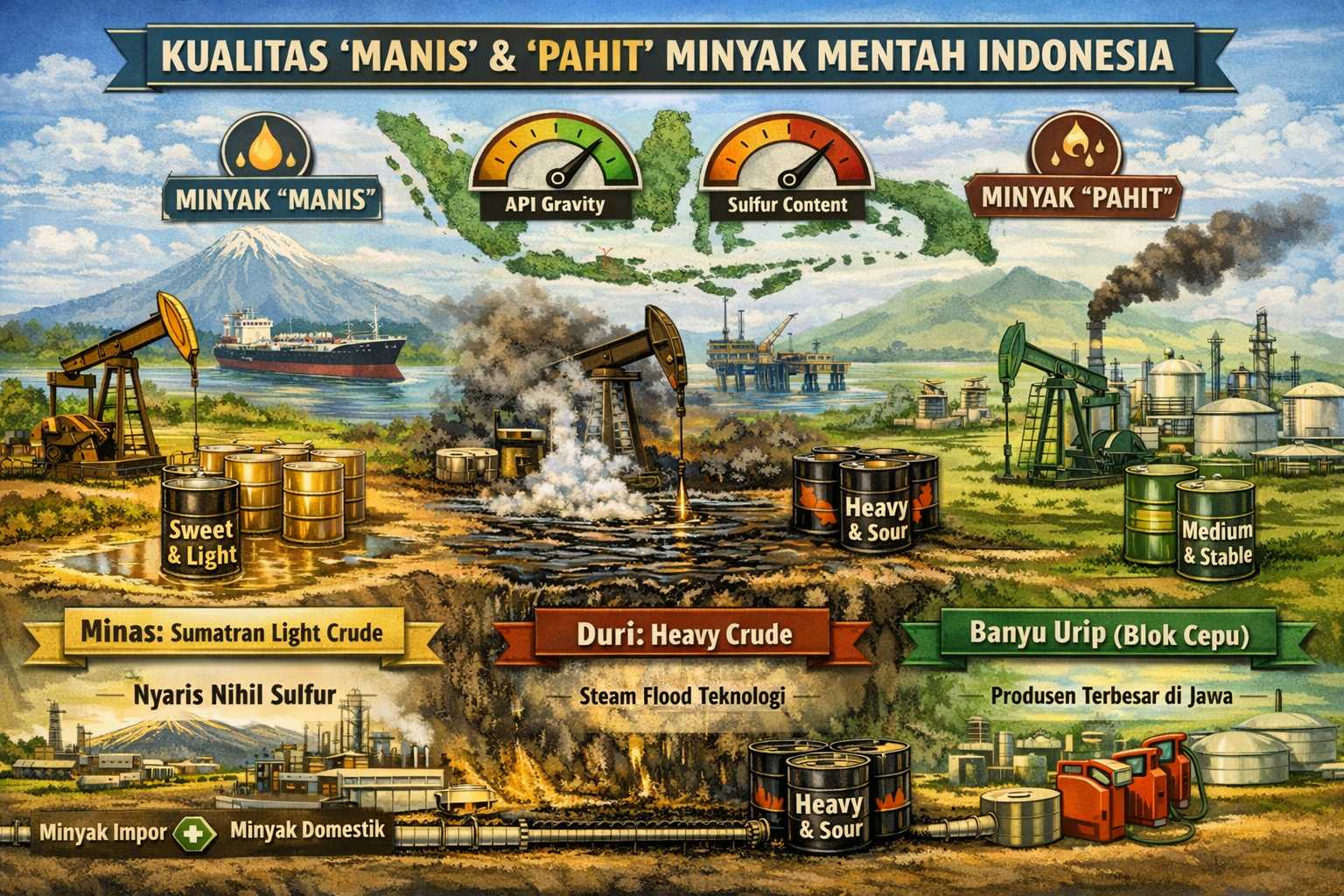 Minyak Indonesia Bukan Minyak Biasa, Ini Bedanya di Pasar Global
