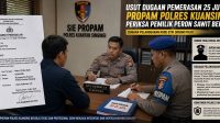Usut Dugaan Pemerasan 25 Juta, Propam Polres Kuansing Periksa Pemilik Peron Sawit Benai Usut Dugaan Pemerasan 25 Juta, Propam Polres Kuansing Periksa Pemilik Peron Sawit Benai