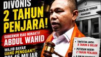 Vonis Abdul Wahid Bikin Perhatian Publik, Dari Tuntutan 8,5 Tahun Jadi 2 Tahun Penjara IMG 20260730 WA0010